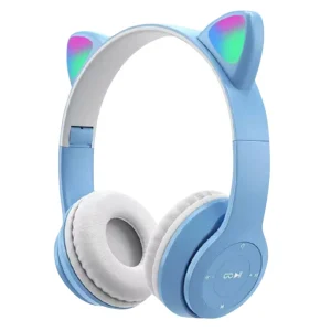 Wireless Cat Ear Bluetooth Headphones with LED Lights